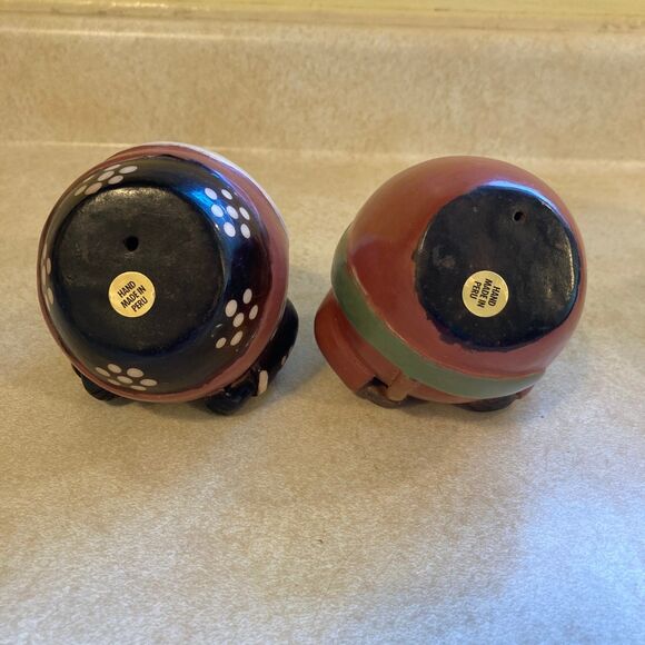 Chulucanas Nativity Pottery Folk Art VTG 9 Piece Painted Made in Peru Christmas - Picture 10 of 16